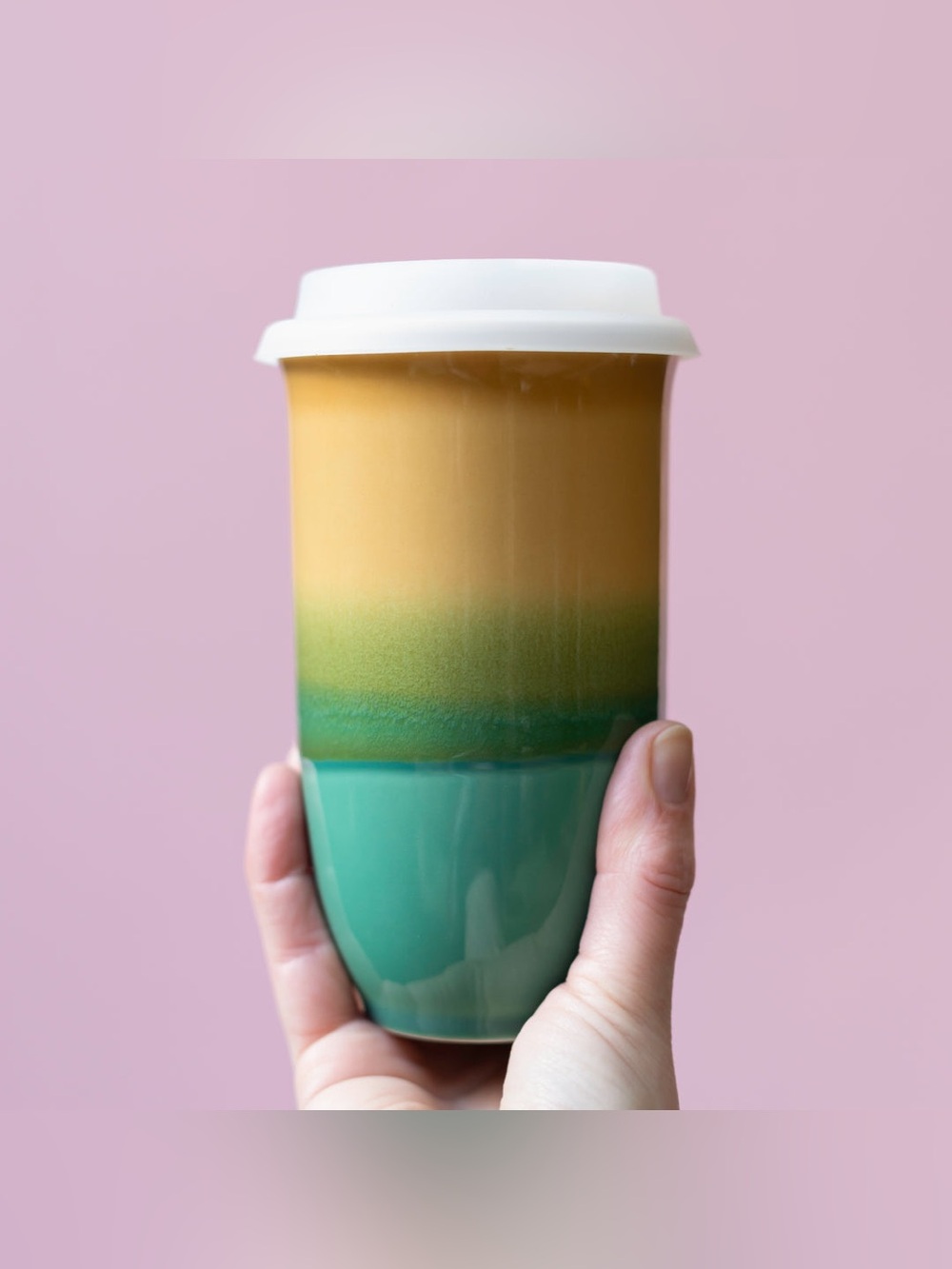 Nova Ceramics Savannah Cup travel size cup 16 oz
